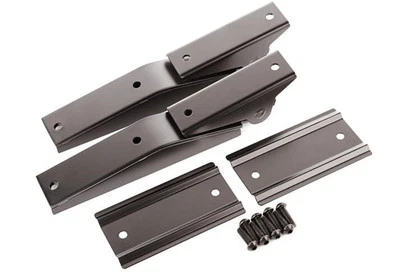 Omix-ADA Ruged Ridge Pair of Black Tailgate Hinges for 97-06 Jeep Wrangler - Image 1 of 4