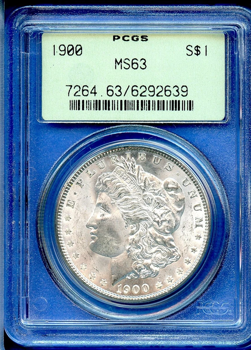 アメリカ　モルガンダラー銀貨1900 MS-61 PCGS アメリカ モルガンダラー銀貨1900 MS-61 PCGS アメリカ モルガンダラー