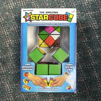 Increíble Cubo Estrella 2 Piezas Transformador Geométrico Puzzle Juego Juguete Nuevo Precintado Foto 1 de 3