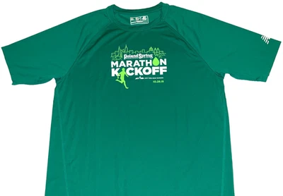 Camiseta Polonia Spring Water Marathon Kickoff Race 2018 Nueva York NYRR ¡Nueva! MEDIANO Foto 1 de 2