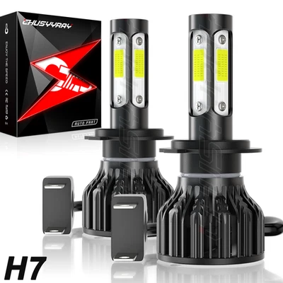 2x H7 LED Headlight Kit High Low Beam Bulbs For Hyundai Azera 2011-2017 - Image 1 of 4