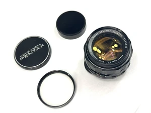 Asahi Super-Takumar Objektiv 50 mm f/1,4 M42 – mit Kappen & Pentax UV-Filter – *LESEN* - Bild 1 von 18