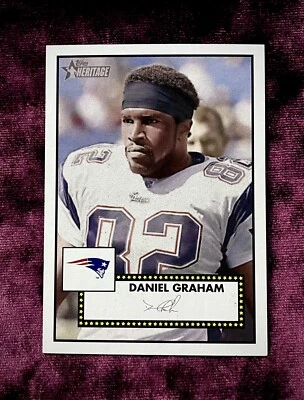 Daniel Graham 1952 Topps Heritage MINT Facsimile Auto Patriots Jersey Colorado💙 - Image 1 of 4