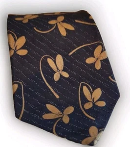 Mens Ferrell Reed for Mark Shale Hand Made 100% Silk Woven In Italy Tie 4" Wide - Picture 1 of 6