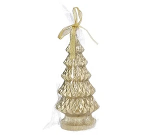 Candela Albero Oro D 7 H 20 Decorazioni Addobbi Allestimenti Natale - Foto 1 di 1