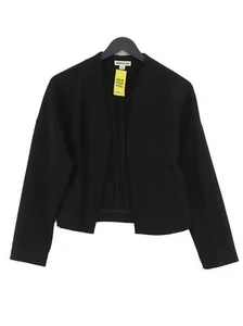 Whistles Women's Blazer S Black 100% Polyester Overcoat - Picture 1 of 7