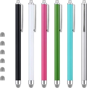 Stylus Stifte für Touchscreens Mesh Faser Kapazitiver Stylus 6er Pack mit 6 Mesh - Bild 1 von 5