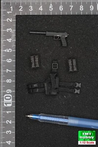 Crazy Figur LW020 Navy SEAL Assault Team Pointman - MK23 mit Holster im Maßstab 1:12 - Bild 1 von 2