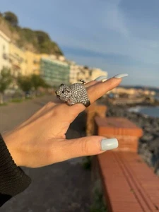 Anello In argento 925 Porcellino - Foto 1 di 3