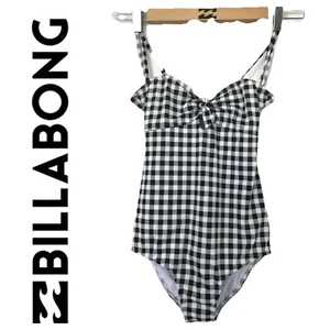 BNWT BILLABONG GIRLS KIDS CHECK MATE ONE PIECE SIZE 10 RRP $60 LAST ONE - Bild 1 von 9