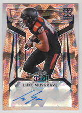 2023 LEAF METAL LUKE MUSGRAVE RC /5 AUTO PIGSKIN AUTOGRAPH #BA-LM1 OREGON STATE