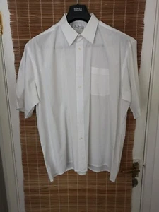 Marks & Spencers Wing Collar Dress Dinner Shirt . Size 18" 46. White - Picture 1 of 21