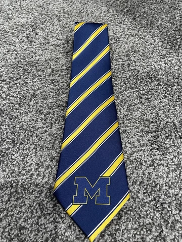 Vintage Eagles Wings Michigan Wolverines Tie Cover