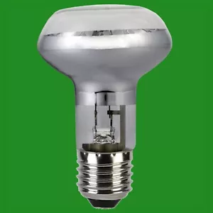 8x 42W (=60W) Halogen R63 Dimmable Clear Reflector Spot Light Lamp ES E27 Bulb - Picture 1 of 4