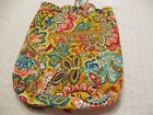 Vera Bradley Book Bag Provencal Backpack Campus Yellow Floral Excellent