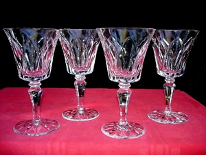 SAINT LOUIS CAMARGUE 4 WINE GLASSES WEINGLÄSER GLAS A VIN CRYSTAL GRÖSSE 15 CM - Bild 1 von 9