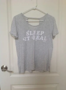 victoria secret pink TShirt / Sleepwear Gray . Size Xs - Picture 1 of 3