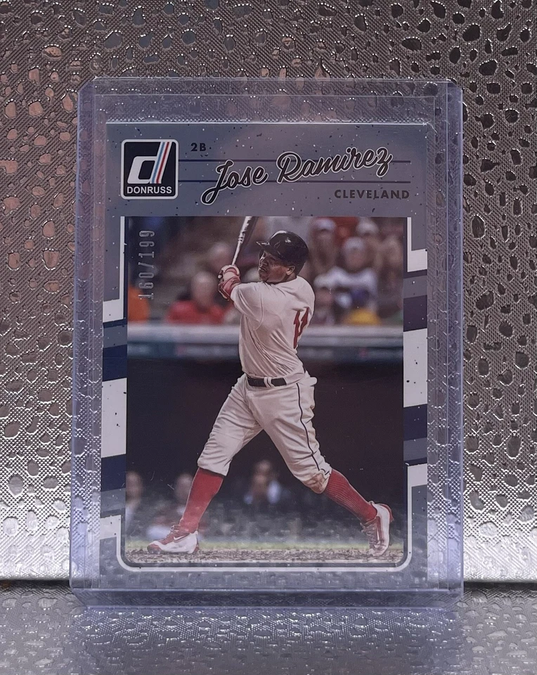 2017 Donruss Jose Ramirez Indians /199 - Image 1 of 2