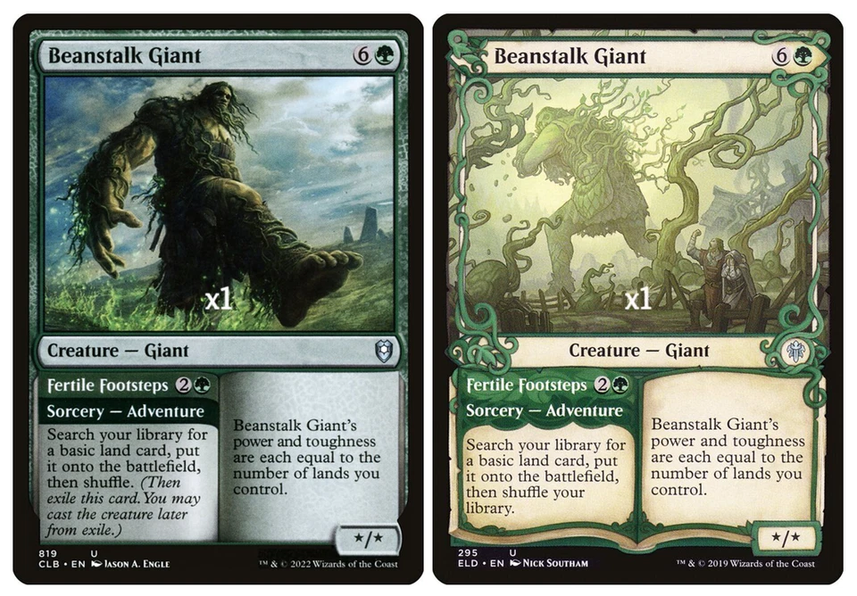 MTG ELD CLB Beanstalk Giant MINT (SELECT) - Image 1 of 1