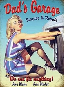 Dad's Garage Service and Repair Fridge Magnet (og) - Picture 1 of 1