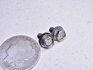 88 KAWASAKI KAF450 B1 MULE 1000 SHIFT SELECTOR DRUM RETAINER BOLTS & WASHERS - Picture 1 of 3