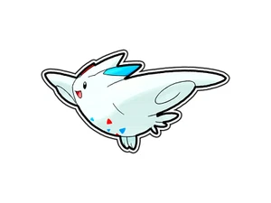 Togekiss Impermeable Vinilo Adhesivo Calcomanía Troquelada  - Imagen 1 de 1