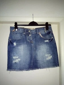 Women New Look demin skirt size 10 Tall - Picture 1 of 6