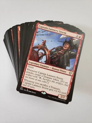 MTG Commander Captain Lannery Storm 100 Card Pirate Artifact Deck - Image 1 of 4