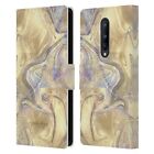 Nature Magick Mermaid Rose Gold Marble Leather Book Case For Oneplus Phones