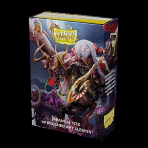 Dragon Shield Sleeves: - Japanese Size - Christmas Dragon 2022 (60ct) Brand New! - Picture 1 of 1