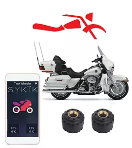 SYKIK Rider SRTP210 tire pressure monitoring system for motorcycles (iPhone) - Foto 1 di 1