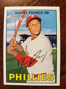 2016 Topps Heritage #473A Maikel Franco Kurzdruck - Bild 1 von 6