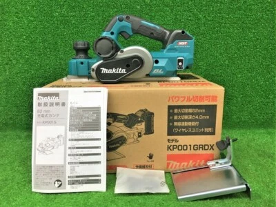 Makita KP001GZ Lithium‑Ion Cordless Planer 3-1/4 Bluetooth 40Vmax Tool Body only - Image 1 of 4