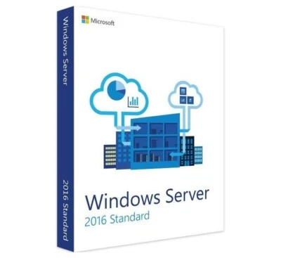 Windows Server 2016 Standard Edition with 50 CALs. Retail License, English. - Image 1 of 3