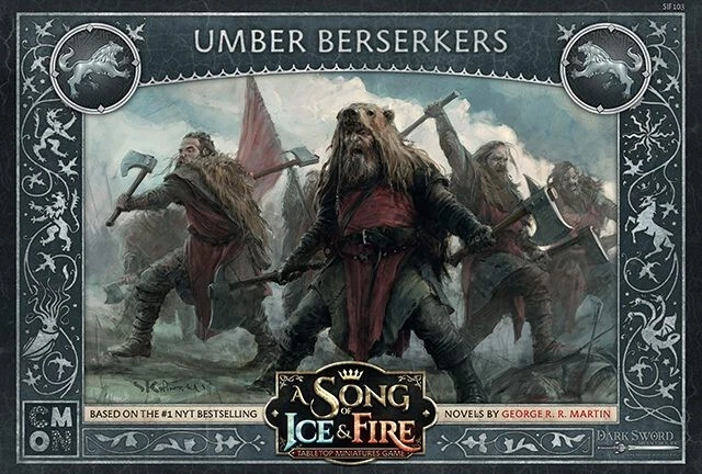 Stark Umber Berserkers Expansion A Song of Ice & Fire Miniatures ASOIAF CMON NIB - Image 1 of 1
