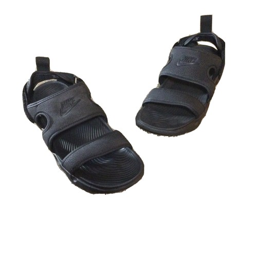 NIKE sandalo donna Owaysis ciabatta scarpa stile di vita CK9283 001 nero donna taglia 8