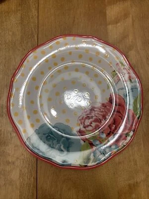 Plato de postre ensalada de gres amarillo The Pioneer Woman 2 Blossom Jubilee 8-1/2" Foto 1 de 4