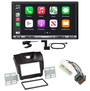 Sony XAV-AX3250 DAB+ Bluetooth CarPlay Android Auto Einbauset für Isuzu D-Max 2 - Bild 1 von 1