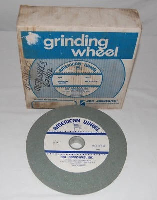 ARC ABRASIVES Abrasives American Wheel 10" X 1" X 1-1/4" GC80 Grinding Wheel - Image 1 of 4
