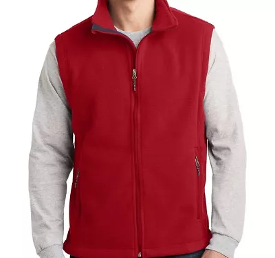 Cleveland Indians 1948 Logo Mens Embroidered Fleece Vest XS-6XL New - Image 1 of 2