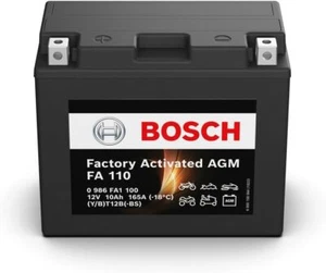 BOSCH FA 110 YT12B-BS BATTERY DUCATI MONSTER EVO 1100 2012-2013 - Picture 1 of 5
