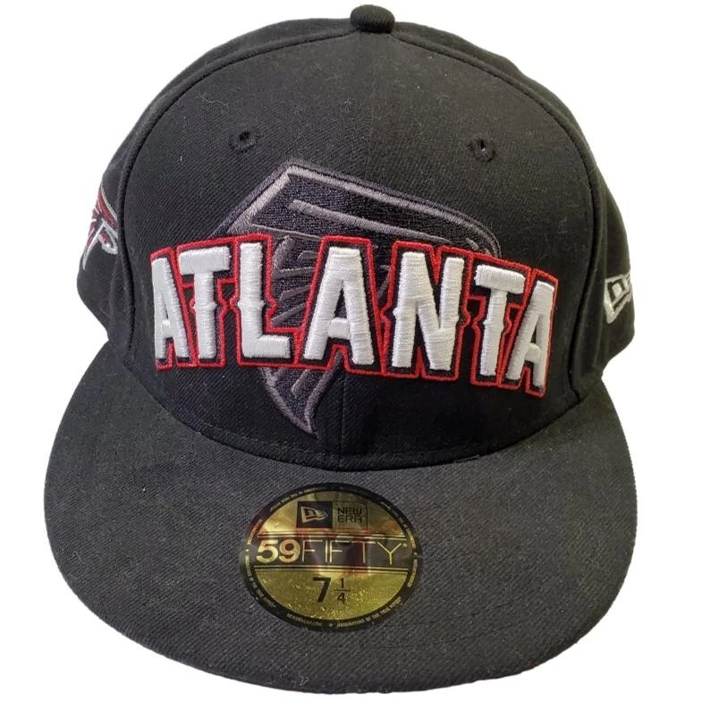 Gorra ajustada Atlanta Falcons 7 1/4 New Era 59Fifty NFL oficial 2012 Draft Cap NFL Foto 1 de 1