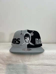 Vintage Original Mitchell & Ness Limited Edition Oakland Raiders Snap Back Cap - Picture 1 of 4