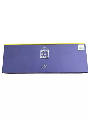 USpicy Hair Straightener Brush Anti Frizz, Adjustable Temperature, Auto Shutoff  - Image 1 of 2