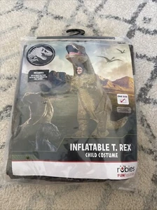 Jurassic World T-Rex Inflatable Halloween Costume for Children - Youth Size - Picture 1 of 2