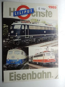LILIPUT: catalogo Novità anno 1989 n. E 152 - Imagen 1 de 2