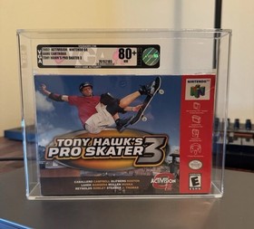 Tony Hawk's Pro Skater 3 (Nintendo 64, 2002) Graded VGA 80+ Archival PSA CGC