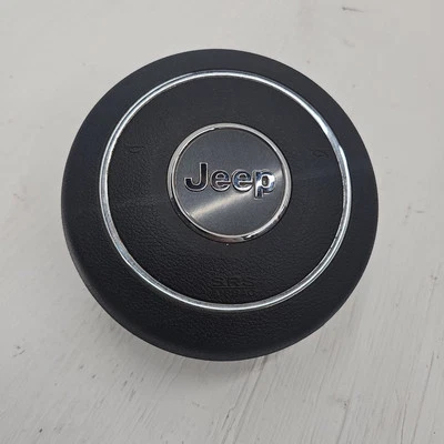 2011 2012 2013 Jeep Grand Cherokee Laredo Steering Wheel OEM Black - Image 1 of 4