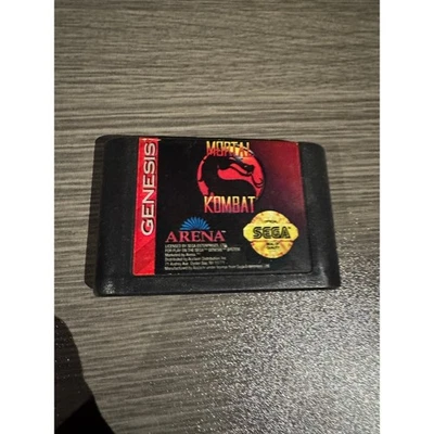 世嘉Genesis Mortal Kombat游戏盒16位 — 第 1/3 张图片