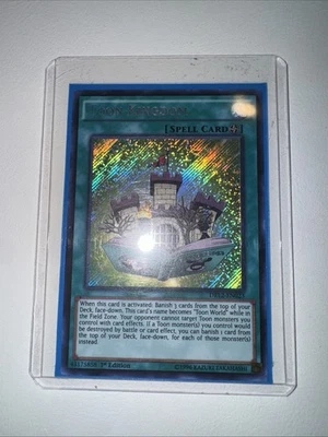 Yu-Gi-Oh! TCG Toon Kingdom Dragons of Legend 2 DRL2-EN023 1st Edition Secret NM - Image 1 of 3
